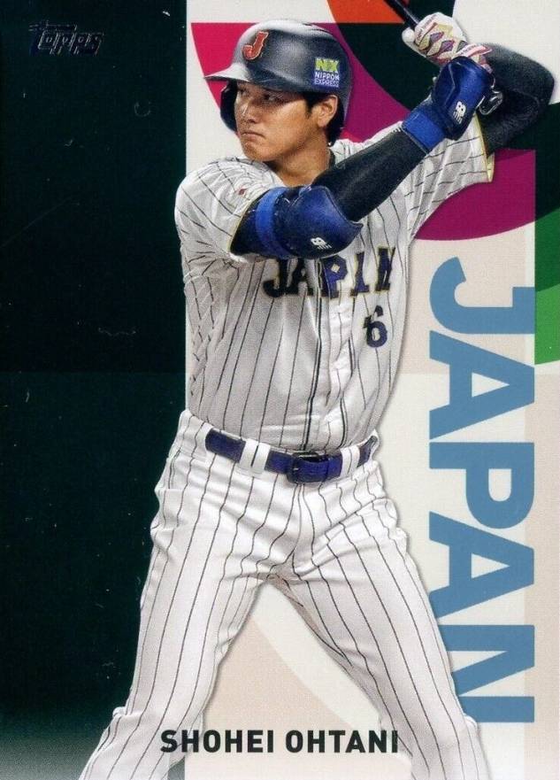 2023 Topps Baseball Japan Edition WBC Japanese National Team Shohei Ohtani #WBC1 Baseball Card