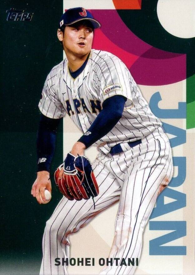 2023 Topps Baseball Japan Edition WBC Japanese National Team Shohei Ohtani #WBC12 Baseball Card