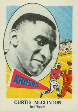 1961 Nu-Card Curtis McClinton #131 Football Card