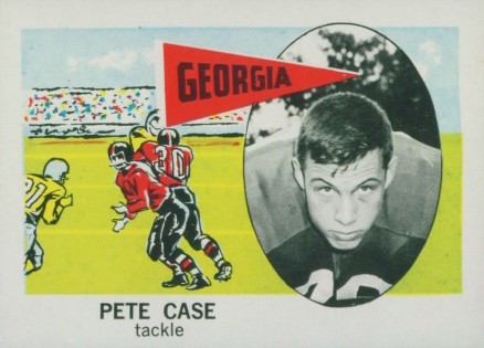 1961 Nu-Card Pete Case #137 Football Card