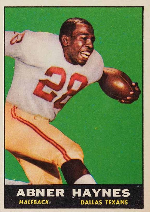 1961 Topps Abner Haynes #133 Football Card