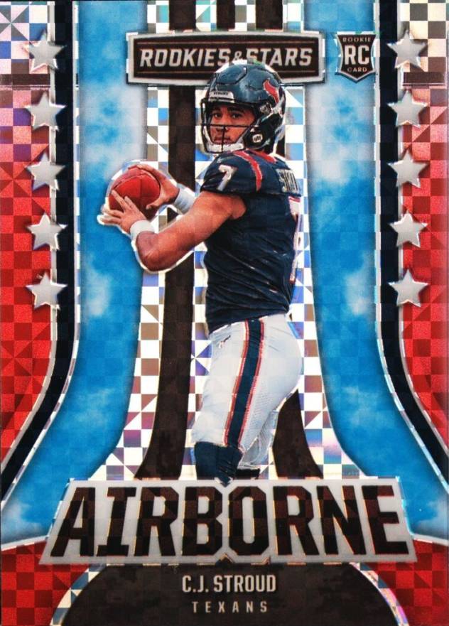 2023 Panini Rookies & Stars Airborne CJ Stroud #AI13 Football Card