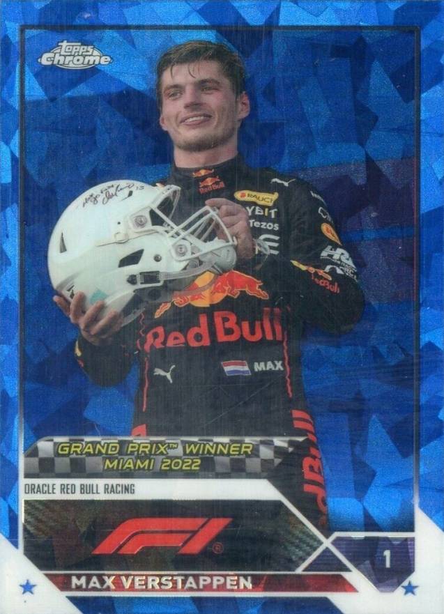 2023 Topps Chrome Formula 1 Sapphire Edition Max Verstappen #148 Other Sports Card