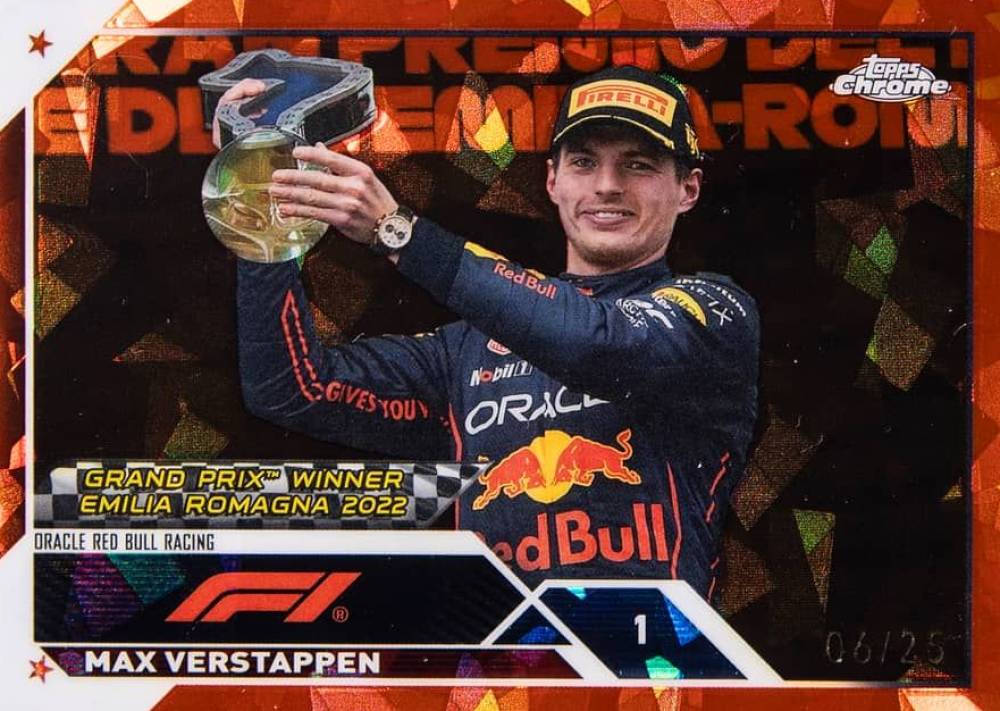 2023 Topps Chrome Formula 1 Sapphire Edition Max Verstappen #147 Other Sports Card