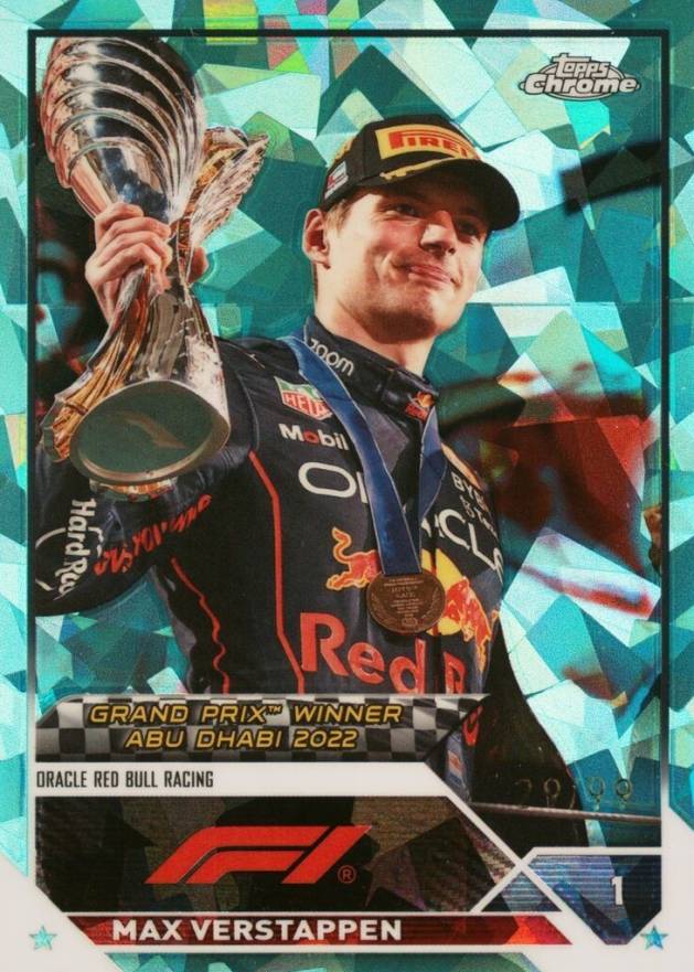 2023 Topps Chrome Formula 1 Sapphire Edition Max Verstappen #165 Other Sports Card