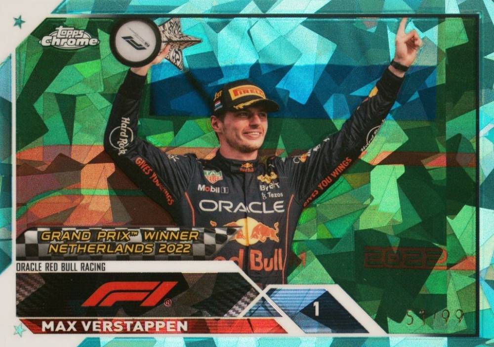 2023 Topps Chrome Formula 1 Sapphire Edition Max Verstappen #158 Other Sports Card