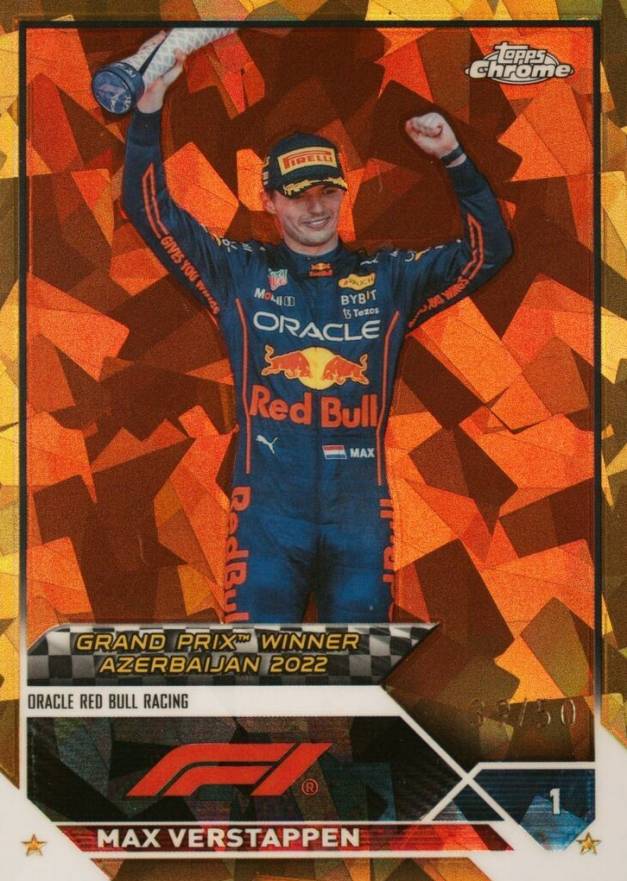 2023 Topps Chrome Formula 1 Sapphire Edition Max Verstappen #151 Other Sports Card