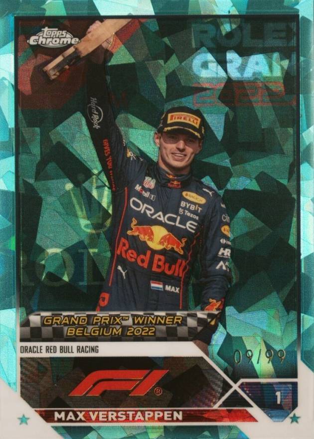 2023 Topps Chrome Formula 1 Sapphire Edition Max Verstappen #157 Other Sports Card