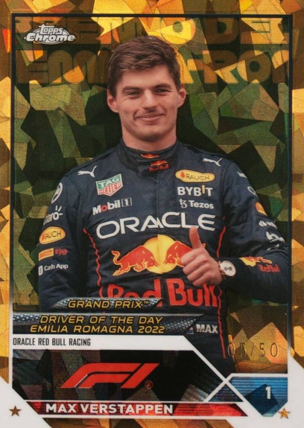 2023 Topps Chrome Formula 1 Sapphire Edition Max Verstappen #169 Other Sports Card