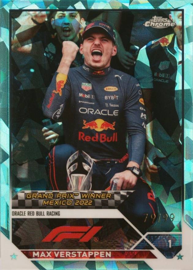 2023 Topps Chrome Formula 1 Sapphire Edition Max Verstappen #163 Other Sports Card