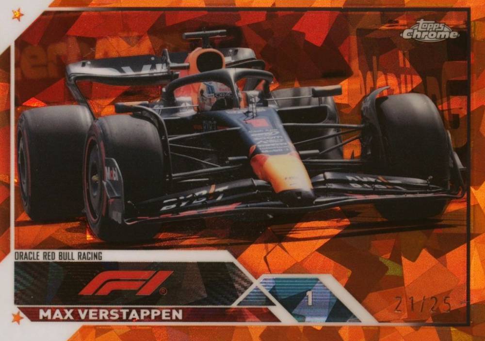 2023 Topps Chrome Formula 1 Sapphire Edition Max Verstappen #102 Other Sports Card