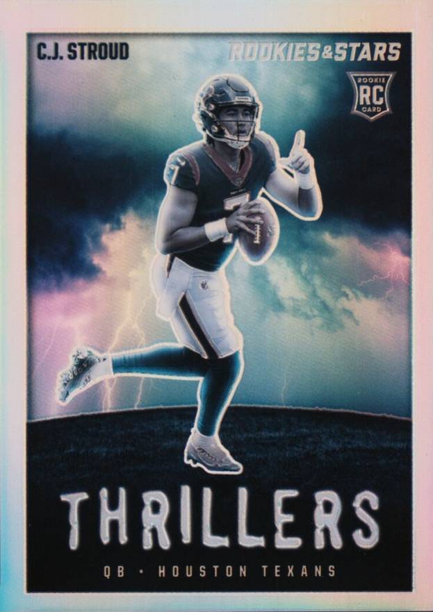 2023 Panini Rookies & Stars Thrillers CJ Stroud #TH12 Football Card