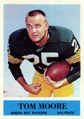 1964 Philadelphia Tom Moore #77 Football Card