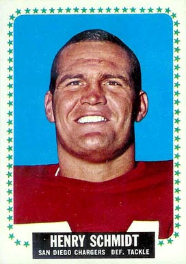 1964 Topps Henry Schmidt #172 Football Card