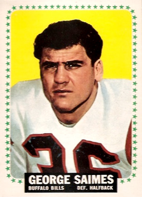 1964 Topps George Saimes #36 Football Card