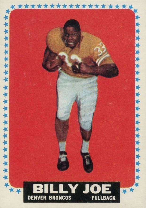 1964 Topps Billy Joe #50 Football Card