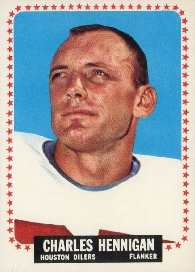 1964 Topps Charlie Hennigan #75 Football Card