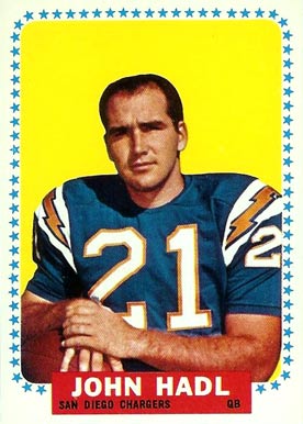 1964 Topps John Hadl #159 Football Card