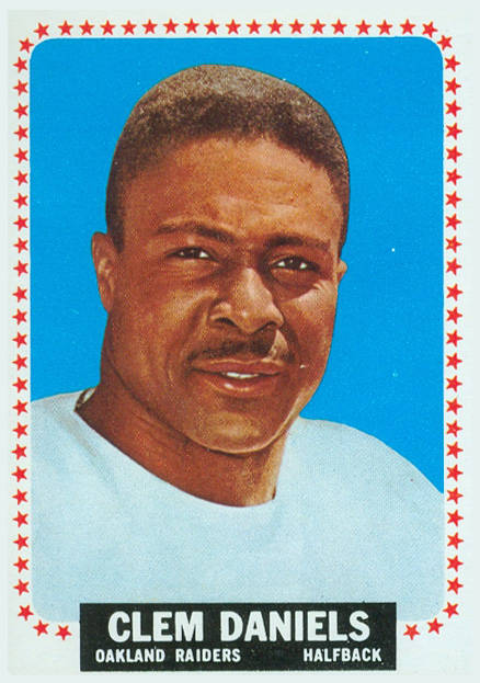 1964 Topps Clem Daniels #136 Football Card