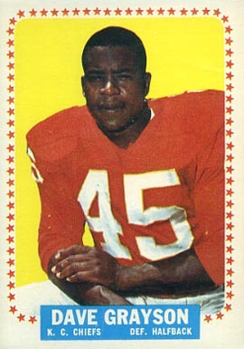 1964 Topps Dave Grayson #97 Football Card