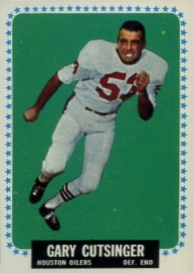 1964 Topps Gary Cutsinger #71 Football Card