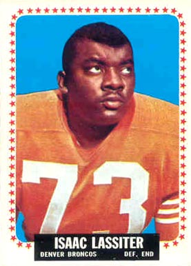 1964 Topps Isaac Lassiter #51 Football Card