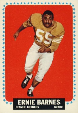 1964 Topps Ernie Barnes #48 Football Card