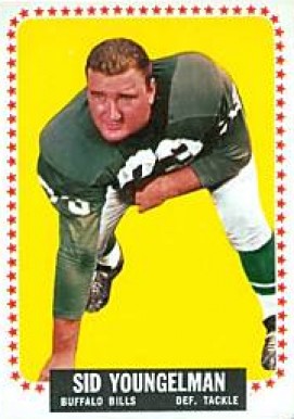 1964 Topps Sid Youngelman #42 Football Card