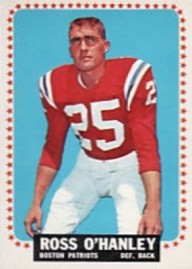 1964 Topps Ross O'Hanley #16 Football Card