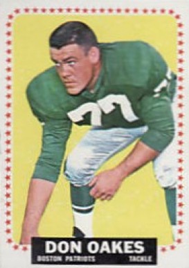 1964 Topps Don Oakes #15 Football Card