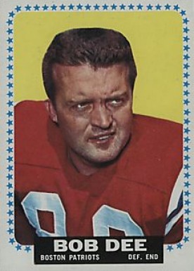 1964 Topps Bob Dee #7 Football Card