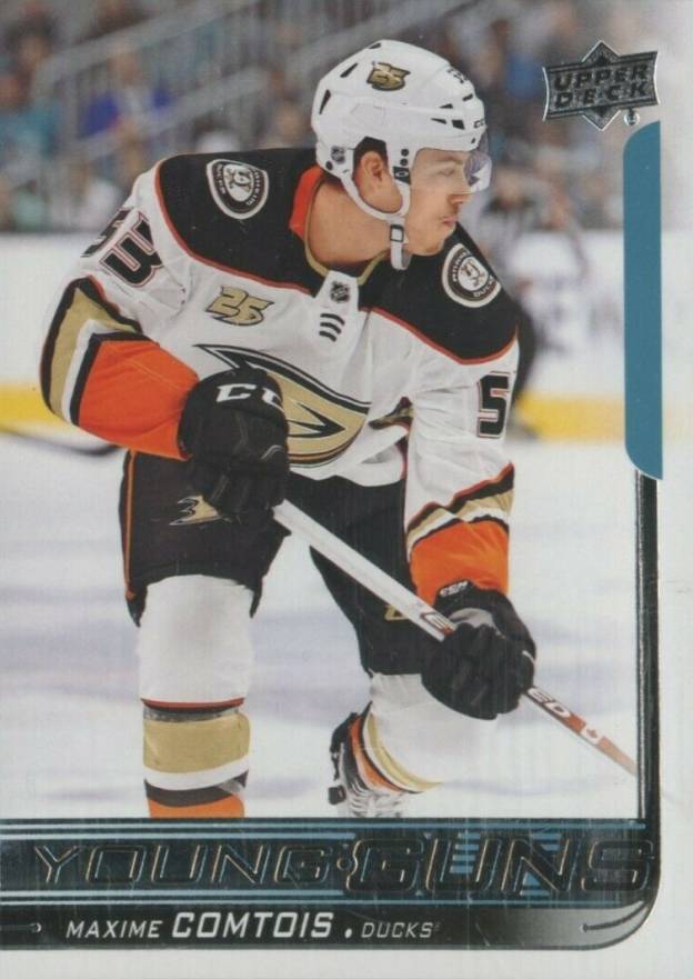 2018 Upper Deck Max Comtois #216 Hockey Card