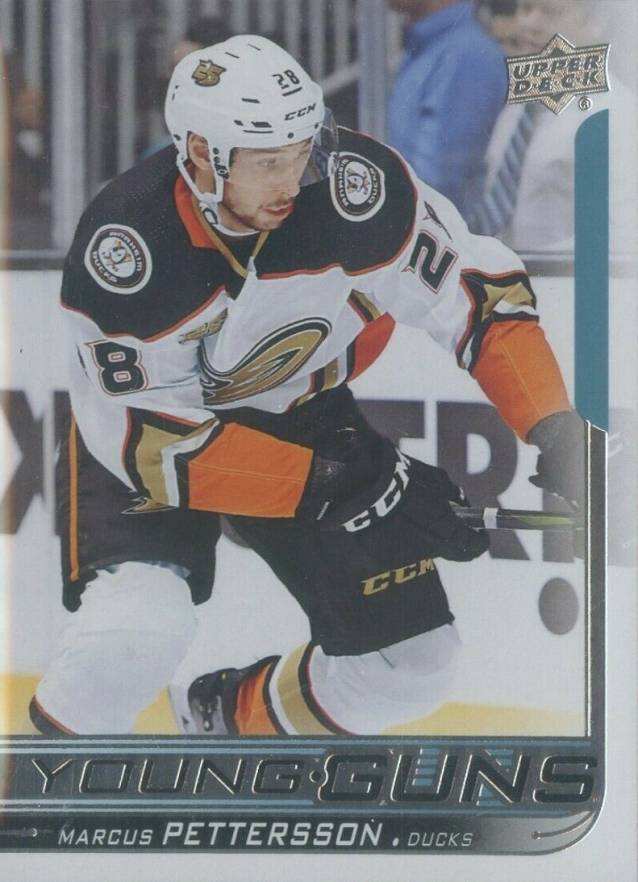 2018 Upper Deck Marcus Pettersson #229 Hockey Card