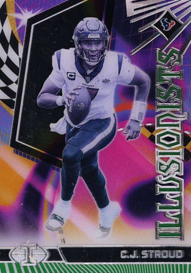 2023 Panini Illusions Illusionists CJ Stroud #13 Football Card