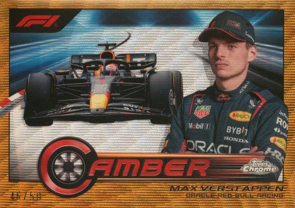 2023 Topps Chrome Formula 1 Camber Max Verstappen #CAMMVII Other Sports Card