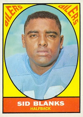 1967 Topps Sid Blanks #51 Football Card