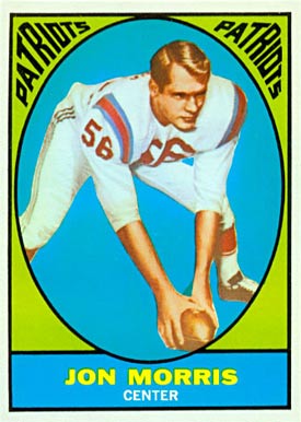 1967 Topps Jon Morris #6 Football Card