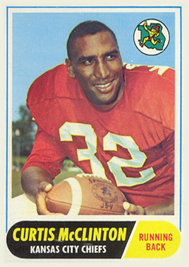 1968 Topps Curtis McClinton #67 Football Card