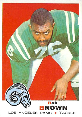 1969 Topps Bob Brown #245 Football Card