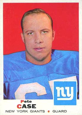 1969 Topps Pete Case #197 Football Card