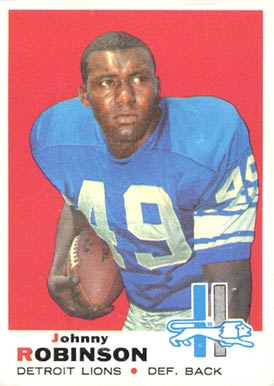 1969 Topps Johnny Robinson #145 Football Card