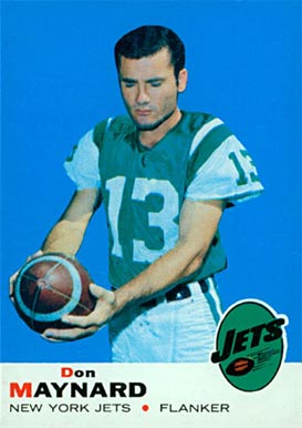 1969 Topps Don Maynard #60 Football Card