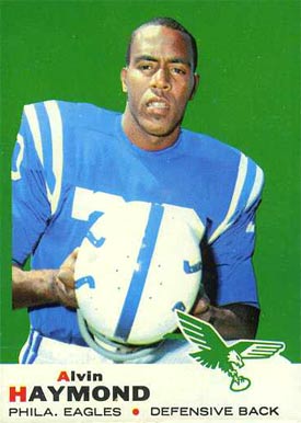 1969 Topps Alvin Haymond #16 Football Card