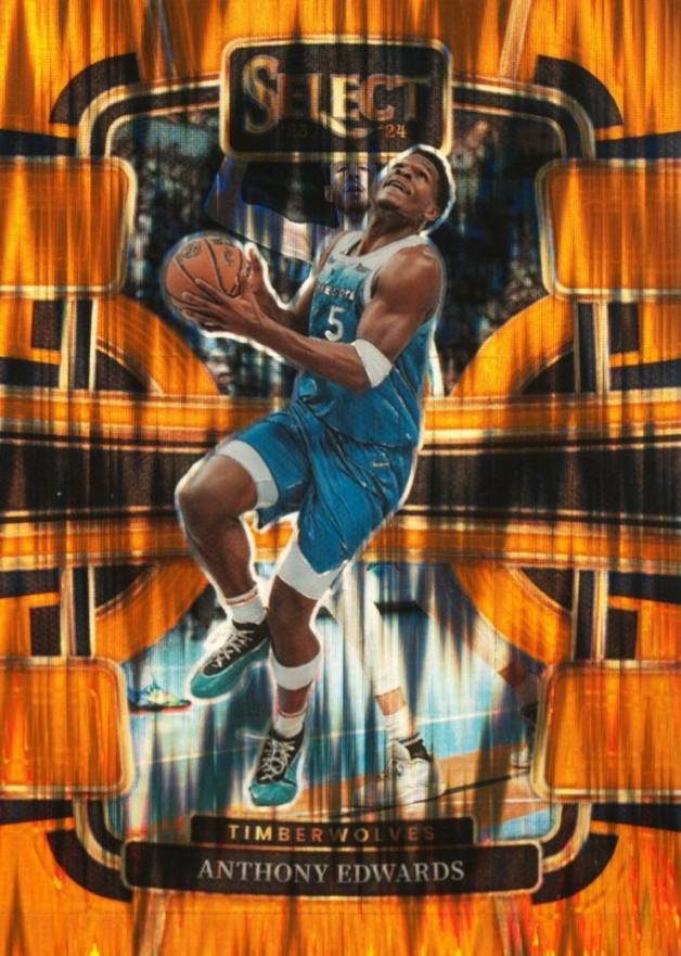 2023 Panini Select Anthony Edwards #37 Basketball Card