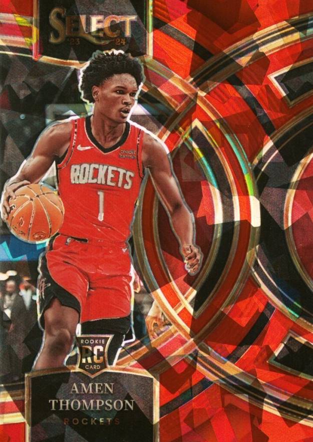 2023 Panini Select Amen Thompson #122 Basketball Card