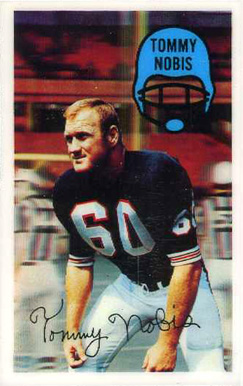 1970 Kellogg's Tommy Nobis #56 Football Card