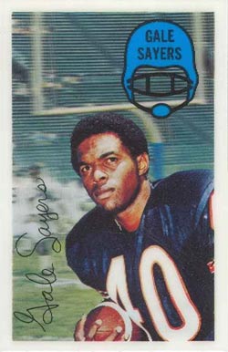 1970 Kellogg's Gale Sayers #51 Football Card