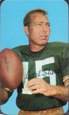 1970 Topps Super Bart Starr #3 Football Card