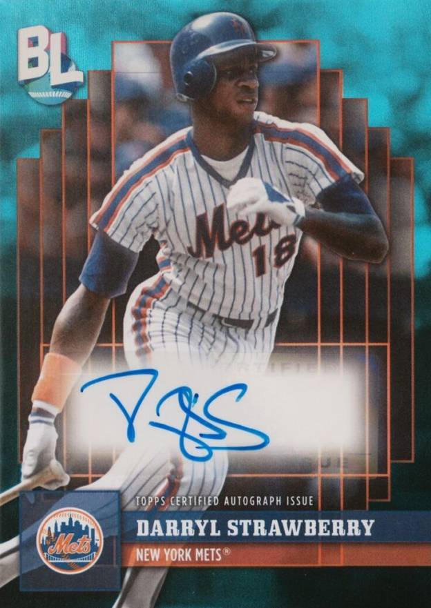 2024 Topps Big League Autographs Darryl Strawberry #BLADS Baseball Card