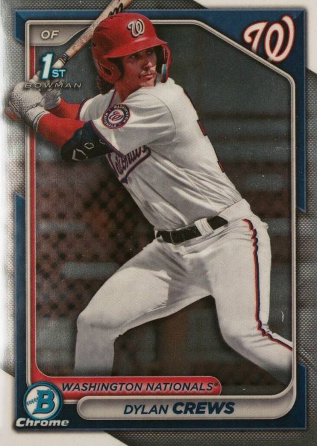 2024 Bowman Chrome Prospects Dylan Crews #BCP23 Baseball Card